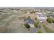 Expansive aerial view of property featuring large fenced yard perfect for horses and other animals at 8700 Ehler Pkwy, Brighton, CO 80602