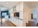 Bright kitchen offering custom cabinets, granite countertop, and stainless steel appliances at 12189 N Boot Hill Dr, Parker, CO 80138