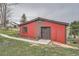 Exterior view of an outbuilding located on the property, near homes in the neighborhood at 12189 N Boot Hill Dr, Parker, CO 80138