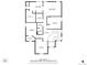 Second floor plan with primary bedroom, three bedrooms, four baths, laundry room and walk in closets at 6591 N Ceylon St, Denver, CO 80249