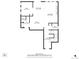 Main floor plan featuring a kitchen, living room, dining area, office, bathroom and foyer at 6591 N Ceylon St, Denver, CO 80249