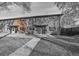 Brick townhouse exterior with private entrance and small front yard at 3734 Miller Ct, Wheat Ridge, CO 80033