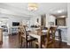 Inviting dining area adjacent to kitchen and living spaces at 4976 S Nelson St # A, Littleton, CO 80127