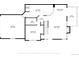 Detailed floor plan showcasing the layout of the main level at 4976 S Nelson St # A, Littleton, CO 80127