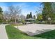 Community basketball court and picnic area for recreation and relaxation in a park setting at 8270 S High Ct, Centennial, CO 80122