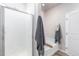 Clean bathroom with soaking tub and walk-in shower at 1152 Payton Ave, Fort Lupton, CO 80621