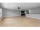 Large basement with hardwood floors, wet bar, and recessed lighting at 1815 Avery Way, Castle Rock, CO 80109