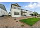 Expansive backyard with landscaped gravel area, ideal for creating outdoor living spaces and enjoying the fresh air at 3370 Backdrop Ct, Castle Rock, CO 80108