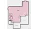 Floor plan showing an unfinished basement with space for storage and utilities at 3370 Backdrop Ct, Castle Rock, CO 80108