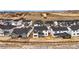 New construction homes showing similar exterior elevations in a developing suburban neighborhood at 3370 Backdrop Ct, Castle Rock, CO 80108