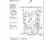 Lot Site Plan with six garage spaces at 3370 Backdrop Ct, Castle Rock, CO 80108