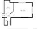 Basement level floor plan with utility room and large Gathering room dimensions at 8277 Carriage Ln, Parker, CO 80134