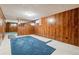 The finished basement offers wood paneling at 3052 S Joplin Ct, Aurora, CO 80013