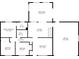 Layout of the home with dimensions for the primary bedroom, kitchen, dining room, and garage at 3052 S Joplin Ct, Aurora, CO 80013