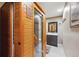 This basement has a sauna, sink, faucet, and mirror with tile floor at 2529 S Truckee Way, Aurora, CO 80013
