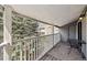 Outdoor balcony offers a relaxing view at 943 S Zeno Way # 207, Aurora, CO 80017