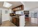 Modern kitchen with stainless steel appliances and plenty of cabinet space at 943 S Zeno Way # 207, Aurora, CO 80017