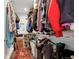 This walk-in closet provides ample storage space at 509 Paiute Rd, Evergreen, CO 80439