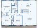 Detailed floor plan showing the layout of the main level, including the kitchen, living room, and primary bedroom at 6905 Nelson St, Arvada, CO 80004