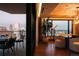Balcony and dining area showcasing stunning city views at 1133 14Th St # 3420, Denver, CO 80202