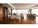 Spacious living room with floor-to-ceiling windows and modern furniture creating an airy atmosphere at 1133 14Th St # 3420, Denver, CO 80202