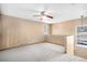 Bonus room features neutral carpeting, and a ceiling fan at 2141 S Victor St # B, Aurora, CO 80014