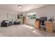 Inviting living room provides ample seating, natural light, and inspiring mountain views at 15647 Weaver Gulch Dr, Morrison, CO 80465