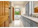 Bright bathroom with double vanity, soaking tub and separate tile shower at 17995 Minglewood Trl, Monument, CO 80132