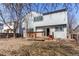 Backyard with wood deck and pergola, offering outdoor living space at 10406 Drake Pl, Parker, CO 80134