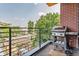 Outdoor balcony offering space for grilling with neighborhood views at 3227 Quivas St # 1, Denver, CO 80211