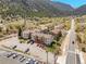 Scenic aerial view of the property with mountain backdrop and convenient parking at 1890 Argentine St # D203, Georgetown, CO 80444