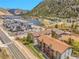 Beautiful aerial view of lakeside condos, showing lake access and stunning scenery at 1890 Argentine St # D203, Georgetown, CO 80444