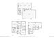 Detailed floor plan showcasing the layout of the home's first and second floors plus basement at 12863 Crane River Dr, Firestone, CO 80504