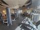 Well-equipped community gym with modern exercise machines and plenty of space at 12863 Crane River Dr, Firestone, CO 80504