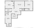 Detailed floor plan showcasing the layout of the bedrooms, bathrooms, kitchen, and living areas at 12213 Joplin St, Commerce City, CO 80603