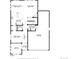 Detailed floor plan showcasing the layout of the main floor with kitchen, living room and dining room at 236 Back Nine Dr, Castle Pines, CO 80108