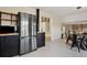 Modern kitchen features stainless steel appliances and stylish black cabinetry for a sleek design at 8174 Field Cir, Arvada, CO 80005