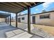 Private backyard with modern-style buildings and a walkway, plus a patio for outdoor enjoyment at 2317 S Galapago St, Denver, CO 80223