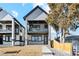 Modern two-story home featuring a balcony and contemporary design at 2317 S Galapago St, Denver, CO 80223