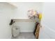 Walk-in closet with organized storage, shelves, and ample space at 2876 W 53Rd Ave # 106, Denver, CO 80221