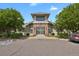 A grand entryway greets you at the Brookhaven community clubhouse at 1801 S Dunkirk St # 108, Aurora, CO 80017
