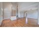 Spacious living room with hardwood floors, high ceilings, and abundant natural light at 8545 Braun Loop, Arvada, CO 80005