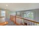 Spacious loft overlooking the living room with vaulted ceilings at 8545 Braun Loop, Arvada, CO 80005