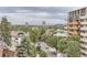 Picturesque neighborhood featuring mature trees and a mix of residential and commercial buildings at 740 N Pearl St # 503, Denver, CO 80203