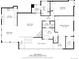 Floor plan of the residence showing the kitchen, bedrooms, bathrooms, and living spaces at 18045 Sunburst Dr, Monument, CO 80132
