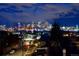 Breathtaking night view of the city skyline, showcasing the vibrant urban lights and cityscape at 2240 N Clay St # 501, Denver, CO 80211