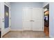 Walk-in closet offers ample storage; kitchen is adjacent at 2240 N Clay St # 501, Denver, CO 80211