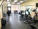 Community gym featuring a variety of exercise machines, weights, and fitness equipment at 2240 N Clay St # 501, Denver, CO 80211