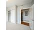 This bedroom features neutral walls and carpet, plus a closet for storage at 2809 Syracuse Ct # 129, Denver, CO 80238