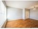 A bright living room with natural light and wood flooring at 2809 Syracuse Ct # 129, Denver, CO 80238